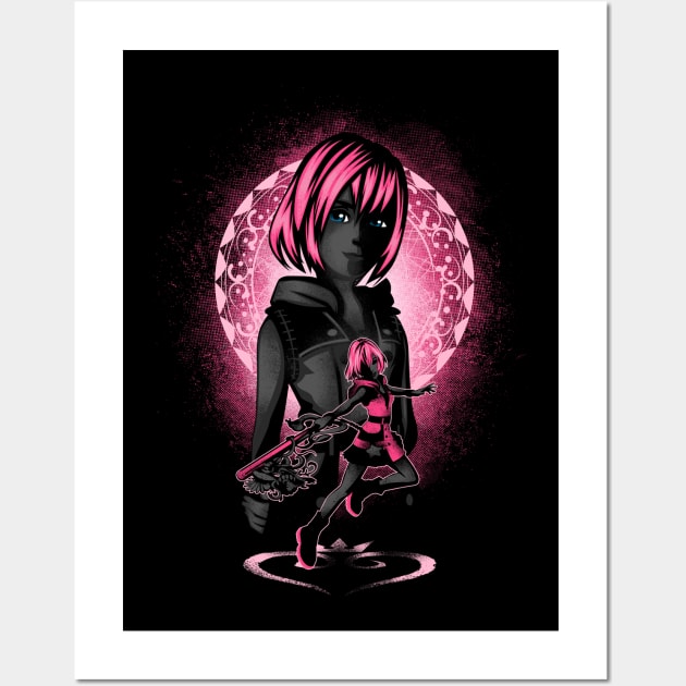 Princess of Heart Kairi Wall Art by HyperTwenty